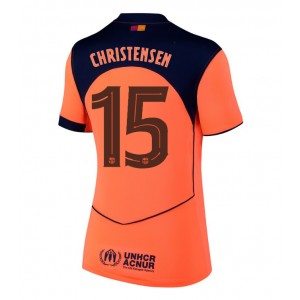 Fotbalové Dres Barcelona Andreas Christensen #15 Dámské Třetí Oblečení 2025-26 Krátký Rukáv